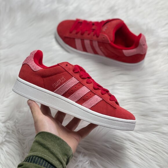 adidas Shoes - Adidas Campus 00s Better Low Womens Casual Shoes Pink Red IF9637 NEW Multi Sz